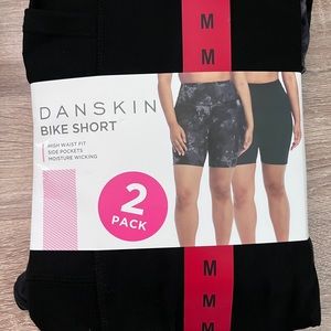 NWT Danskin Workout Shorts with Pockets - 2 pairs